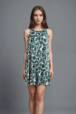 women's model wear a beautiful tank top