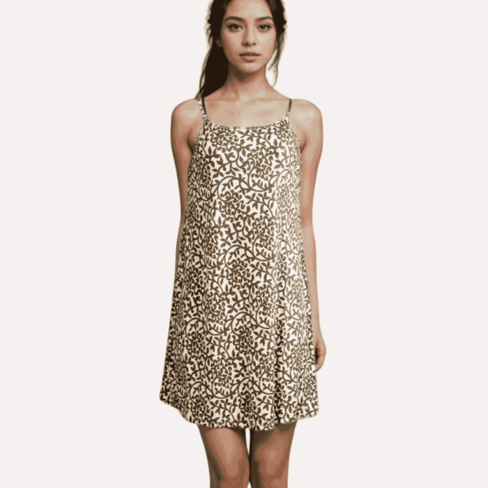 Women’s Floral Polyester Tank Top – Vibrant & Comfortable - Image 2
