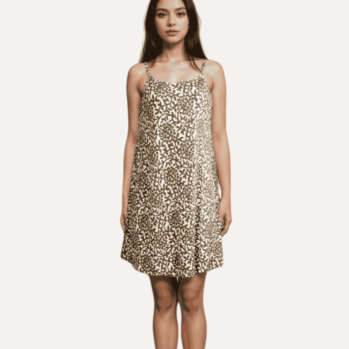 Floral1 Polyester Tank Top