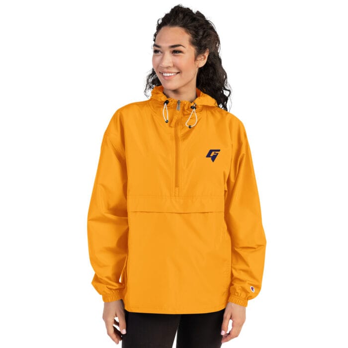 Embroidered Champion Packable Jacket - Image 6