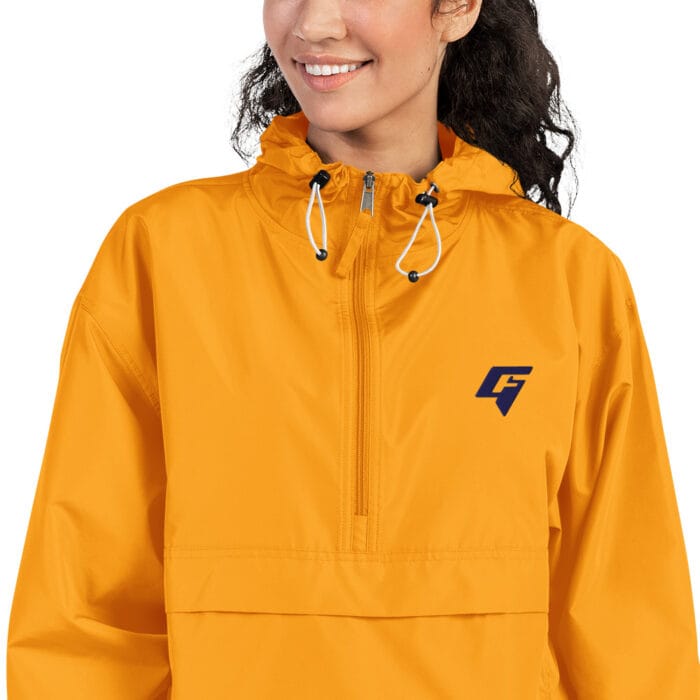 Embroidered Champion Packable Jacket - Image 5