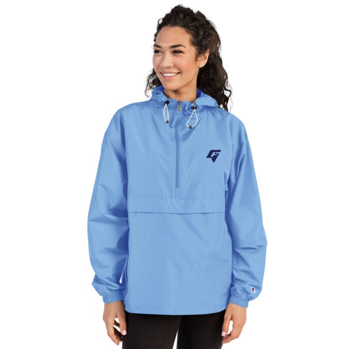 Embroidered Champion Packable Jacket - Image 4