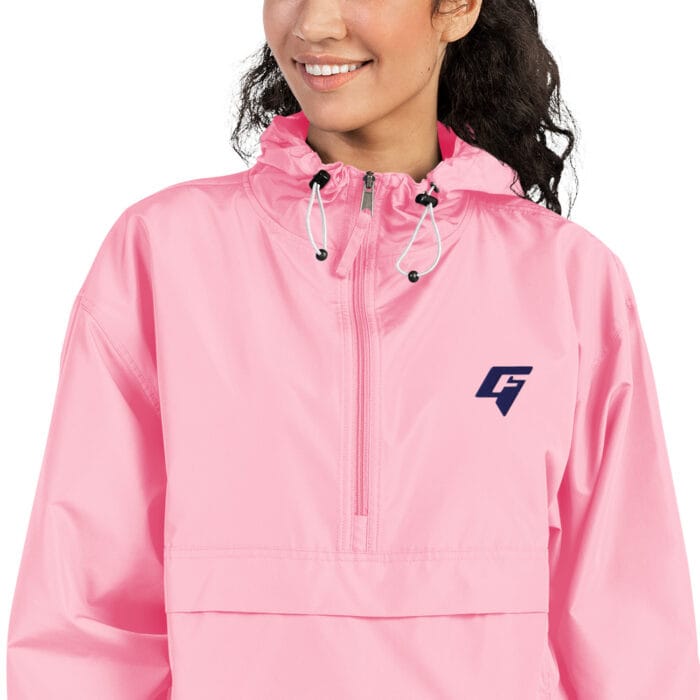 Embroidered Champion Packable Jacket - Image 7