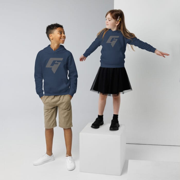 kids-eco-hoodie-french-navy-front-67854eebf02dd.jpg Kids eco hoodie - Image 1