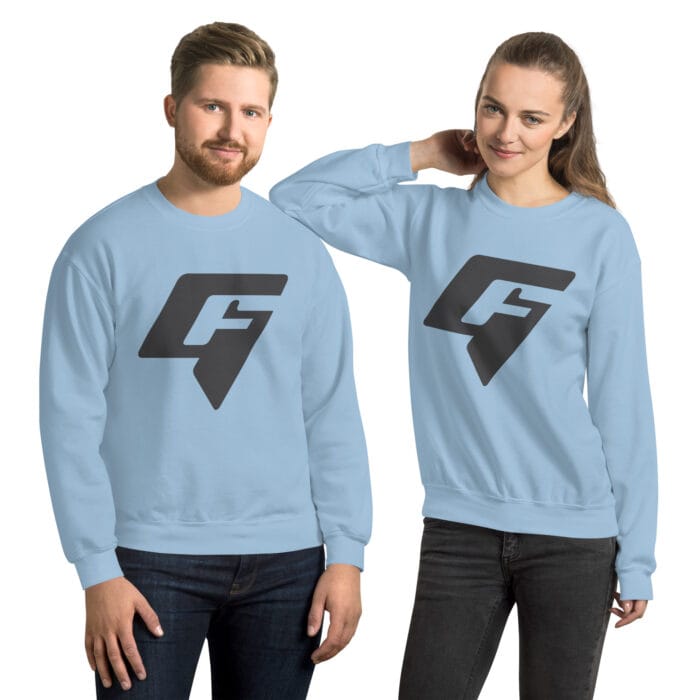 unisex-crew-neck-sweatshirt-light-blue-front-67854ff882a0e.jpg Unisex Sweatshirt - Image 1