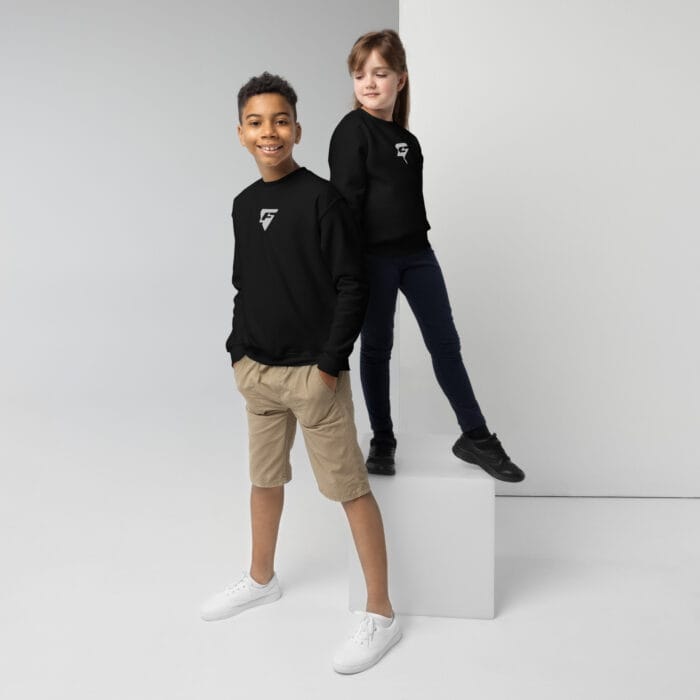 Youth crewneck sweatshirt - Image 1