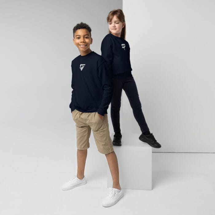 Youth crewneck sweatshirt - Image 2