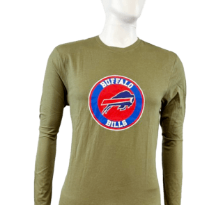 Buffalo Bills Full Sleeve 100% Cotton T-Shirt for Men – Soft & Comfortable
