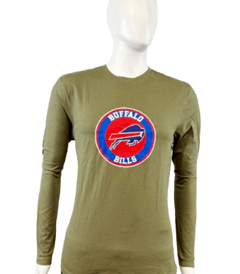 Buffalo Bills Full Sleeve 100% Cotton T-Shirt for Men – Soft & Comfortable