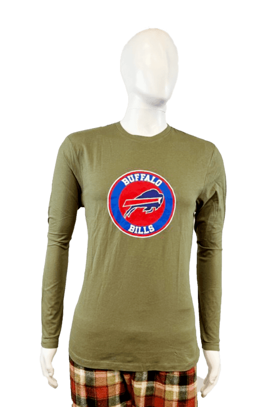 Buffalo Bills Full Sleeve 100% Cotton T-Shirt for Men – Soft & Comfortable