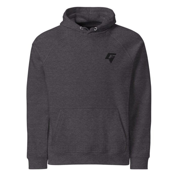 Unisex eco raglan hoodie - Image 9