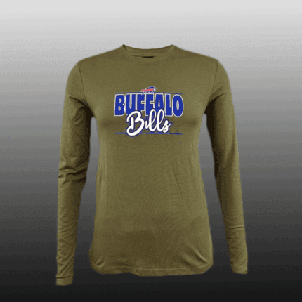Vintage Buffalo Bill Print Full Sleeve T-Shirt | 100% Cotton Unisex Tee | Western Retro Style