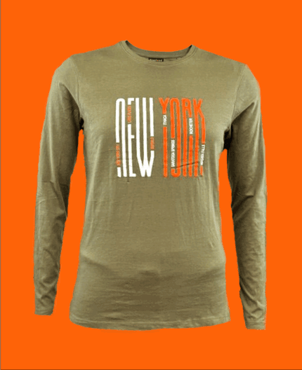Unisex Full Sleeve Cotton T-Shirt in Classic Fit | 100% Breathable Cotton | Casual Print Design for Everyday Wear