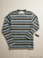 Premium Men’s Long-Sleeve Striped T-Shirt