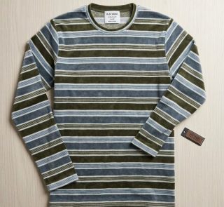 Premium Men’s Long-Sleeve Striped T-Shirt