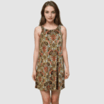 Women’s Floral Polyester Tank Top – Lightweight & Stylish - Image 2