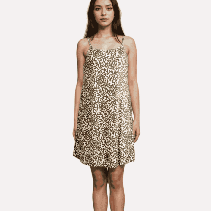 Floral1 Polyester Tank Top