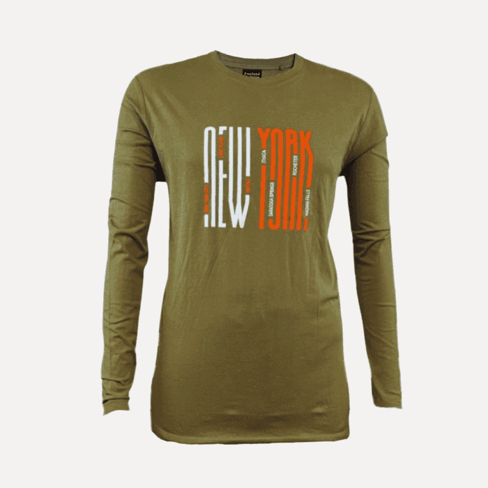 Unisex Full Sleeve Cotton T-Shirt | Casual & Everyday Wear - Image 1