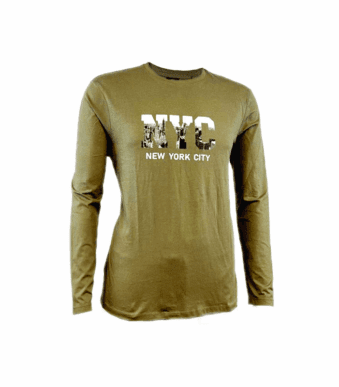 Stylish Unisex Full Sleeve Printed T-Shirt | 100% Soft Cotton | Trendy Casual Wear for Men & Women